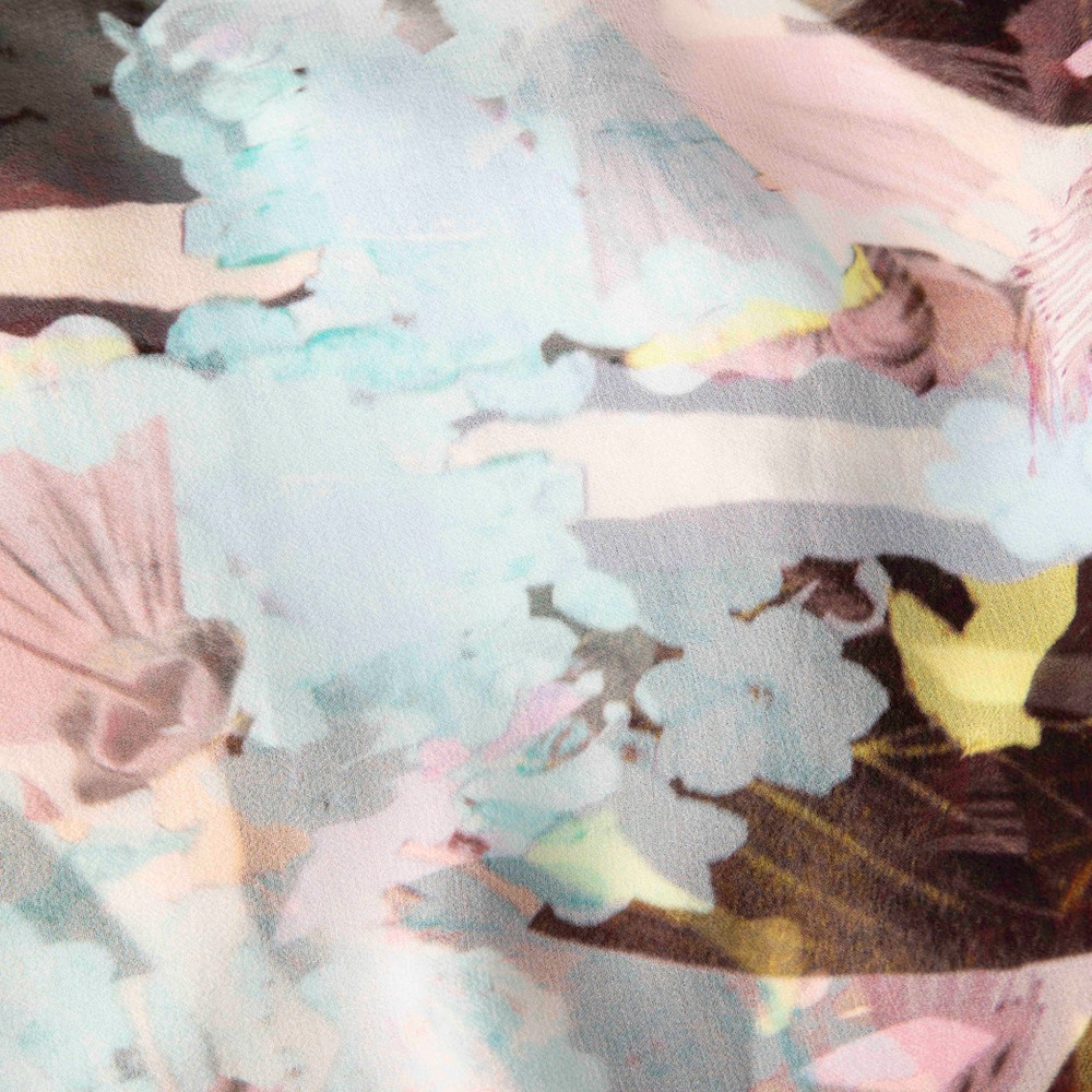 Erdem Sleeveless Abstract Pattern Dress