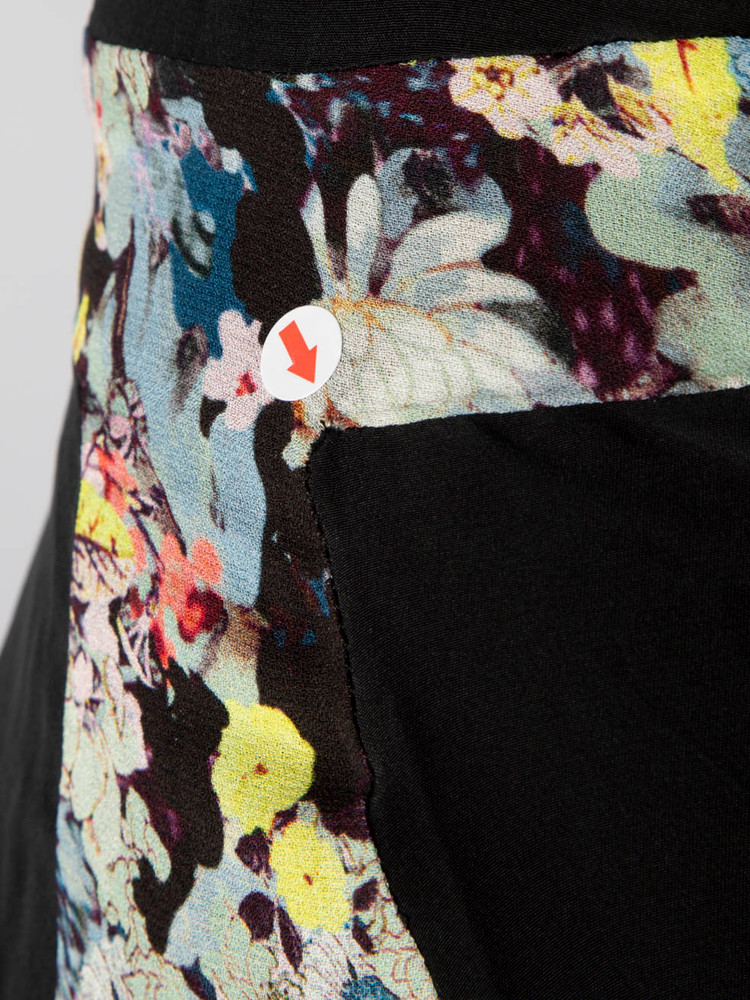 Erdem Floral Panelled Mini Dress