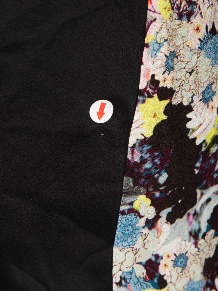 Erdem Floral Panelled Mini Dress