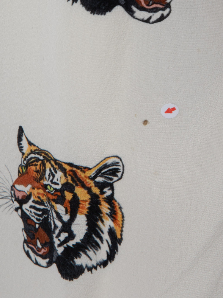 Stella McCartney Silk Tiger Print Trousers