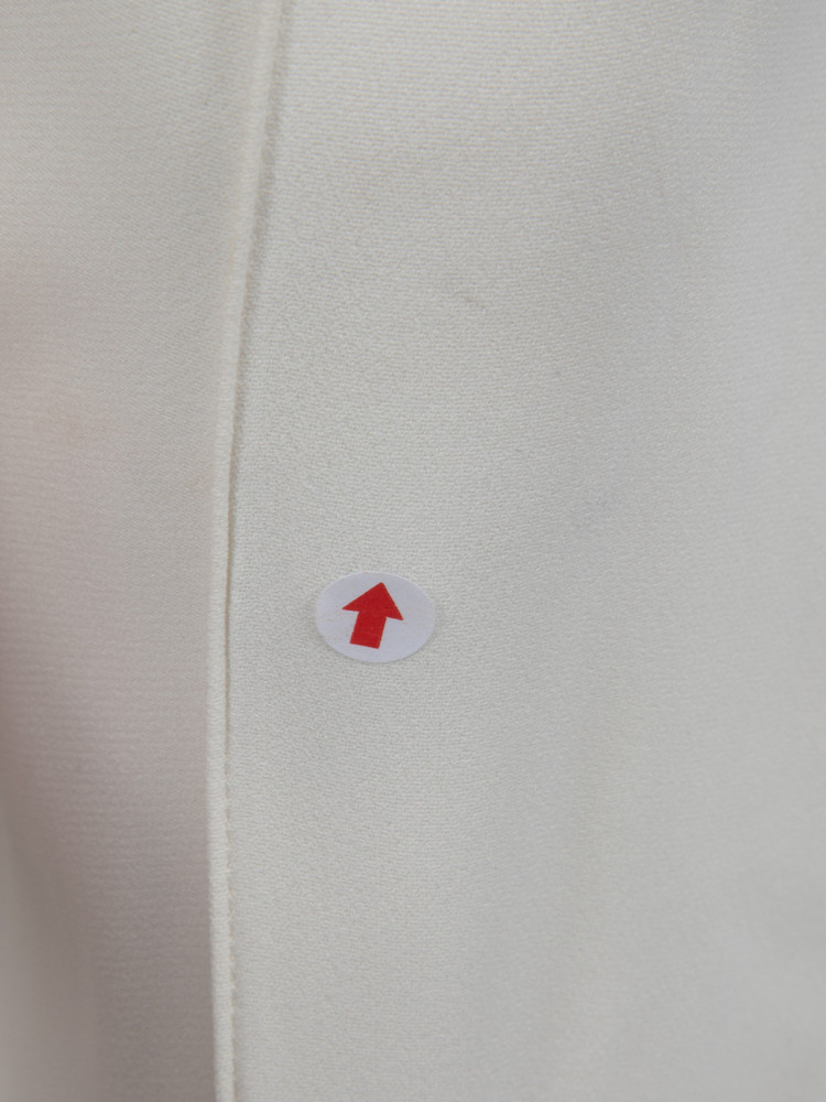 The Row White Flared Mid Rise Trousers