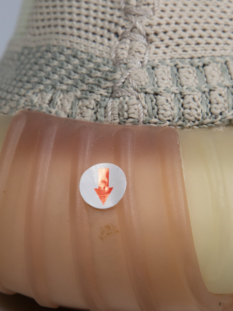 Yeezy Grey Boost 350 V2 Citrin Trainers