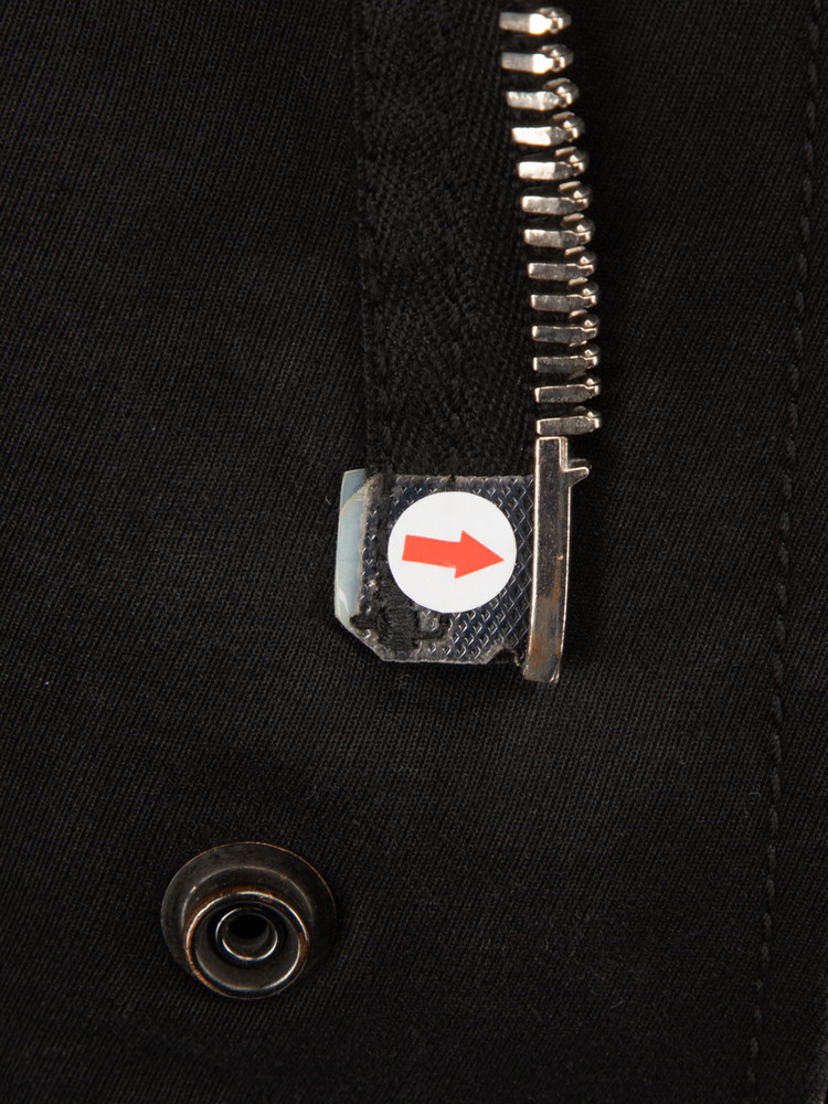 Balmain Black Mid-Length Jacket