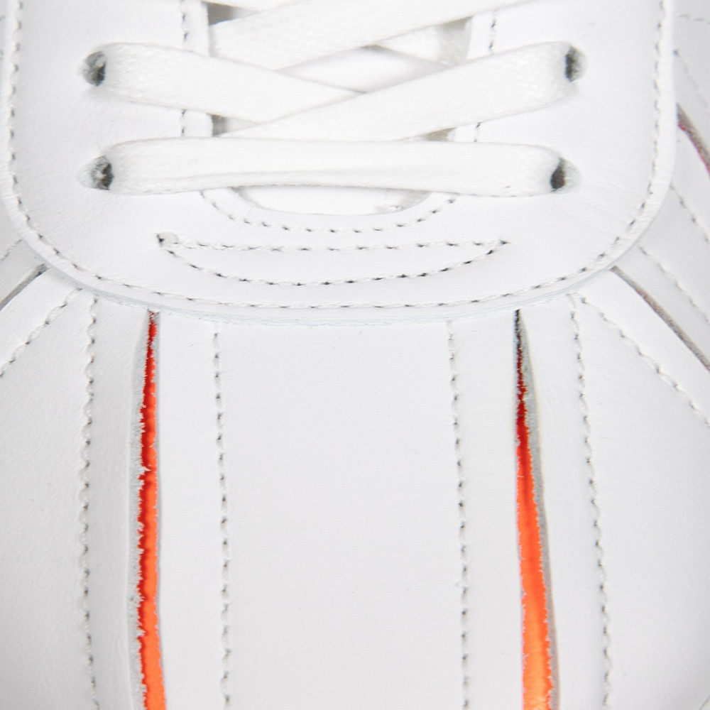Paul Smith White Leather Levon Trainers