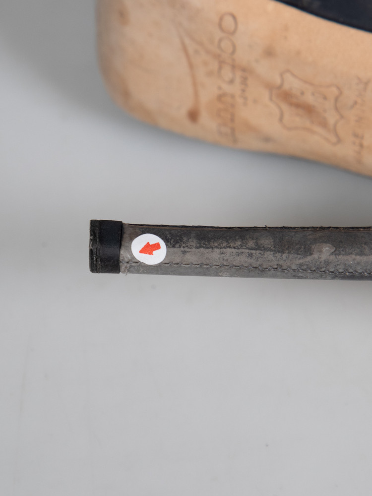 Jimmy Choo Grey Eel Skin Pumps