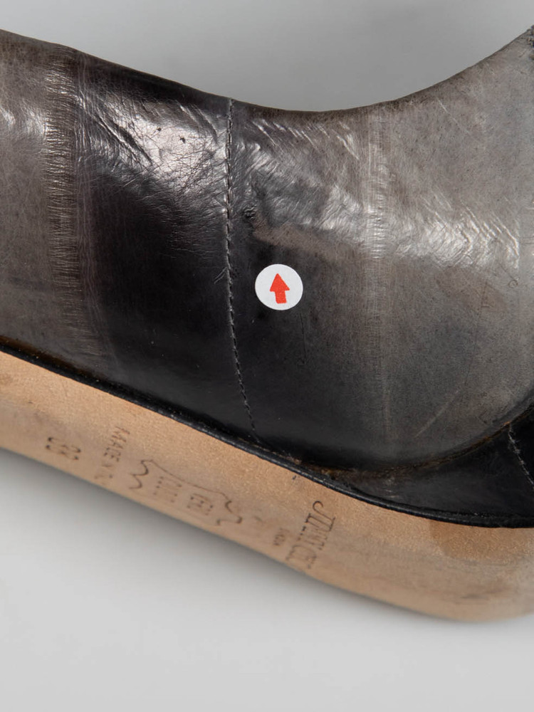 Jimmy Choo Grey Eel Skin Pumps