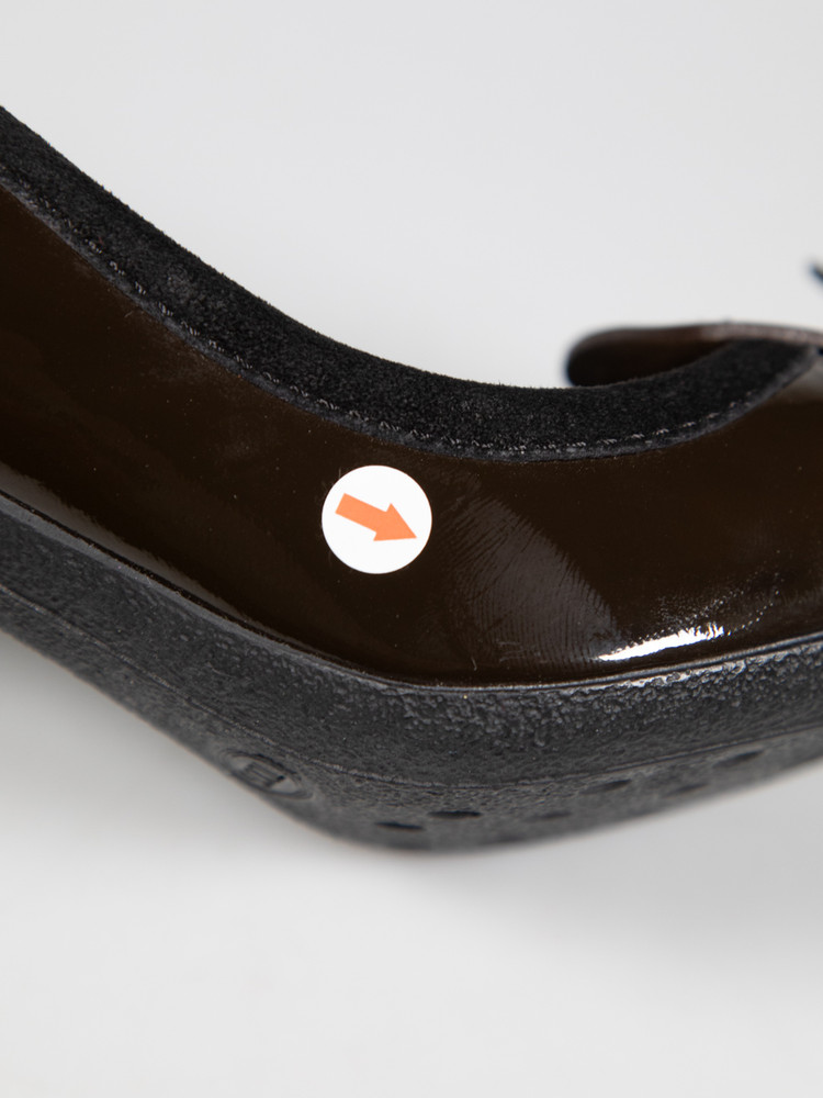 Tod's Brown Patent Leather Loafer Pumps