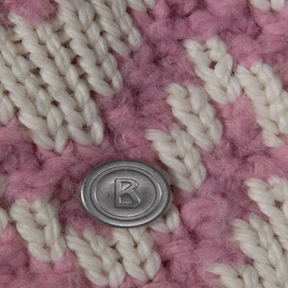 Bogner Pink Knit Winter Bobble Hat