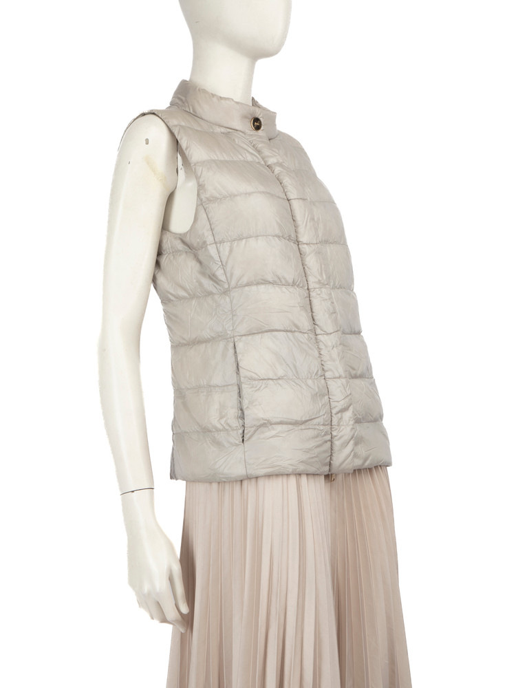 Herno Grey Down Filled Gilet