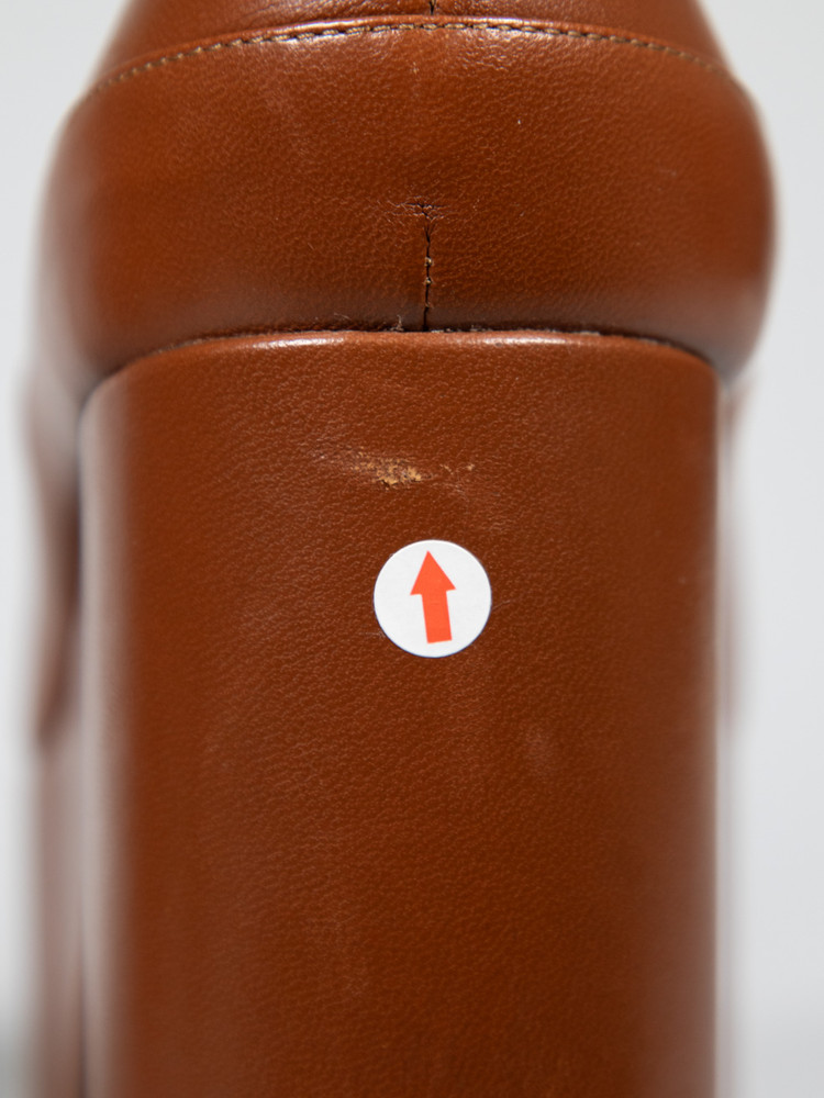 Dries Van Noten Brown Leather Platform Boots