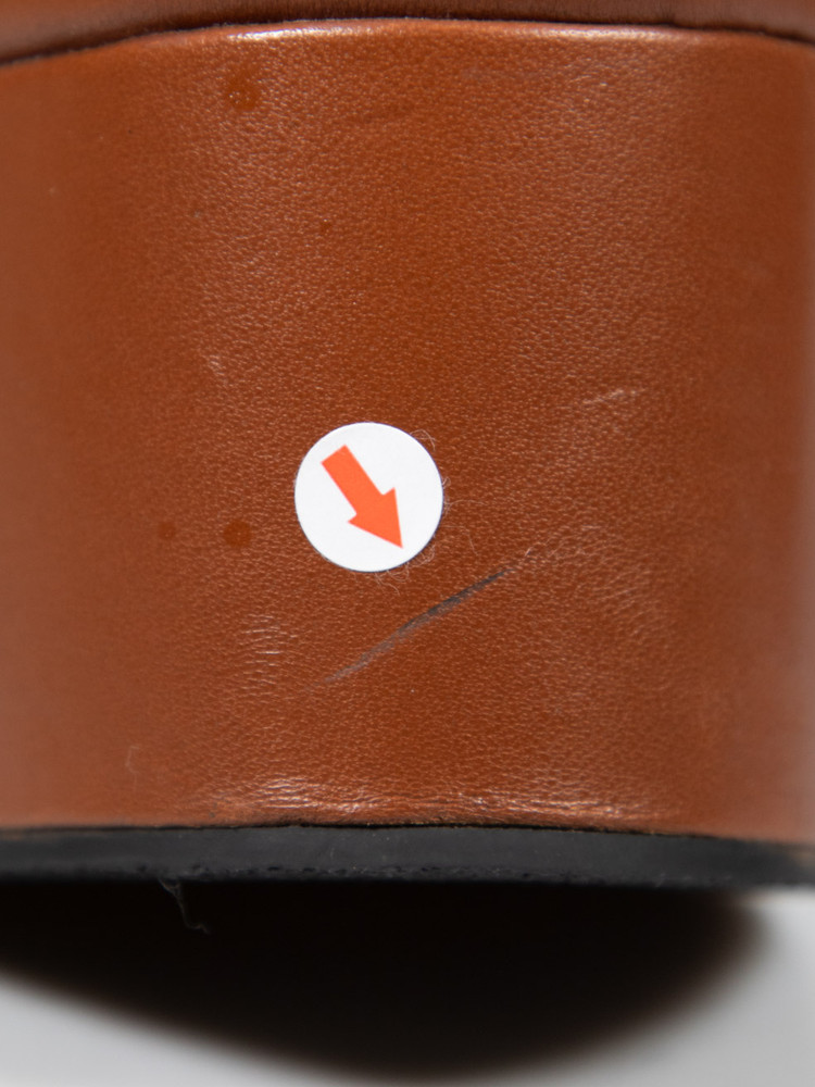 Dries Van Noten Brown Leather Platform Boots