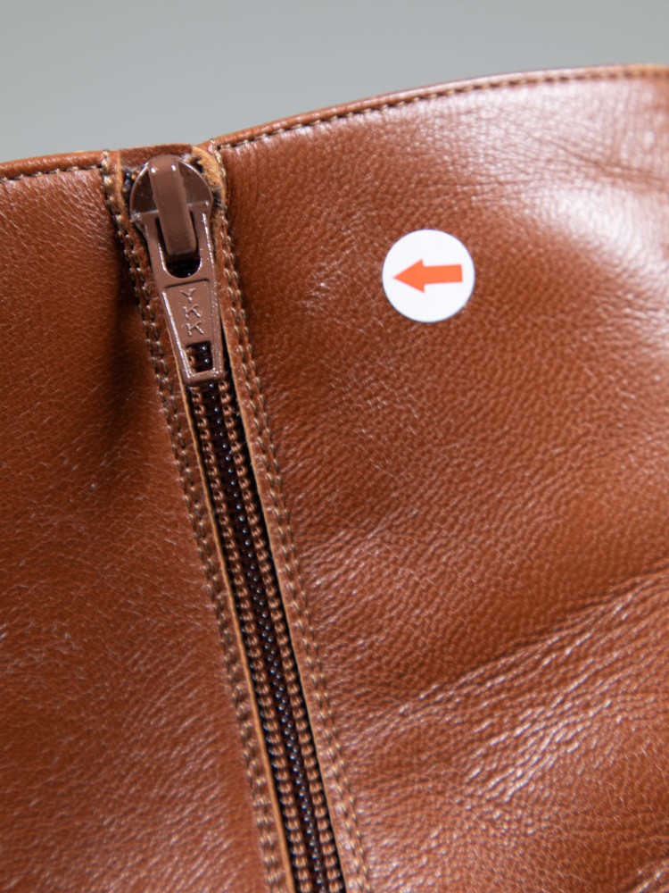 Dries Van Noten Brown Leather Platform Boots