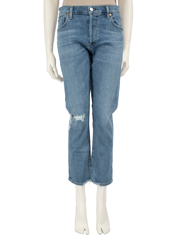 Citizens of Humanity Blue Distressed Denim Jeans