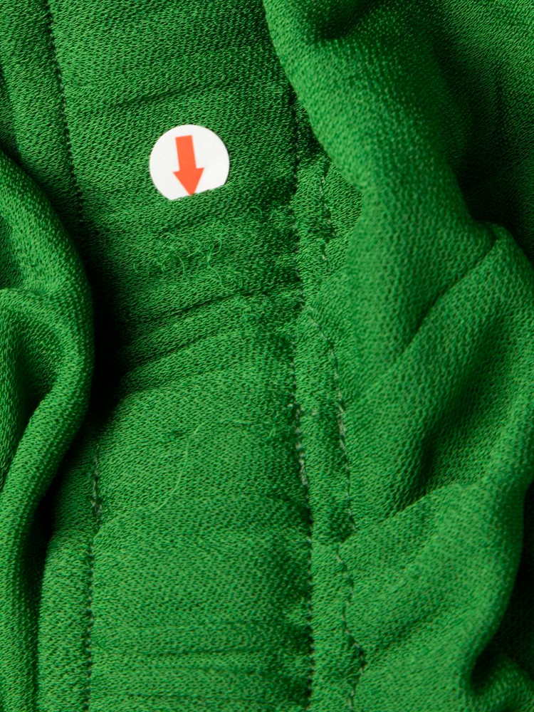 Loewe Green High Rise Drop Crotch Harem Trousers