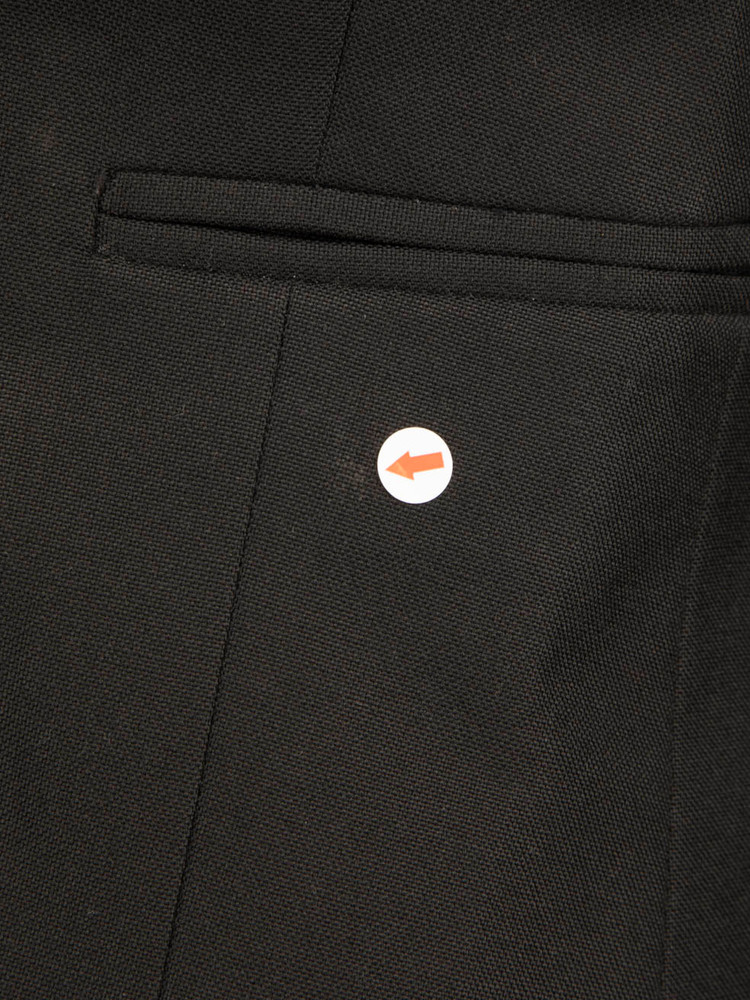 Sandro Black Velvet Collar Blazer