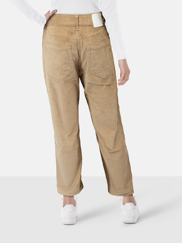 Dondup Camel Brown Koons Rock Velvet Trousers