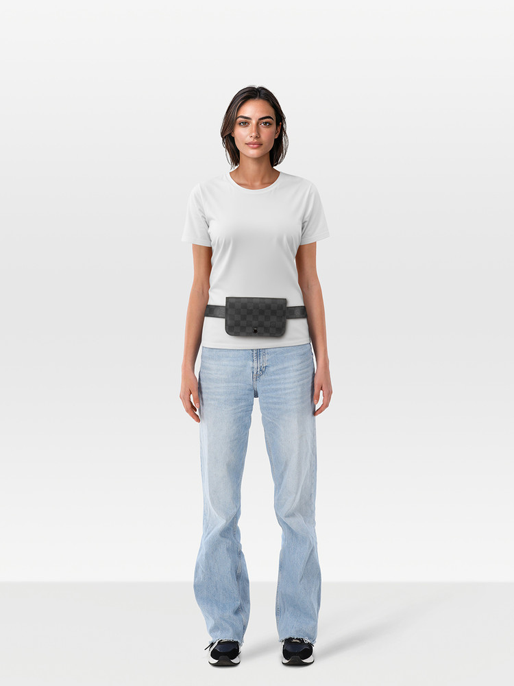 Louis Vuitton Damier Graphite Ceinture Belt Bag