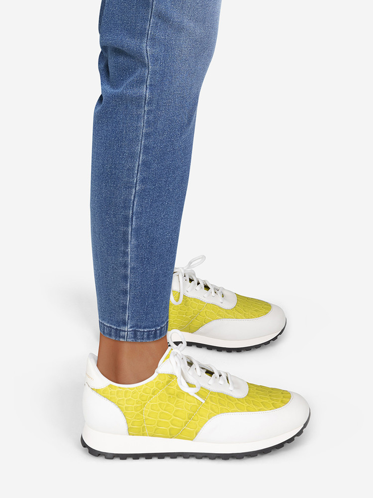 Giuseppe Zanotti Green Jimi Running Trainers
