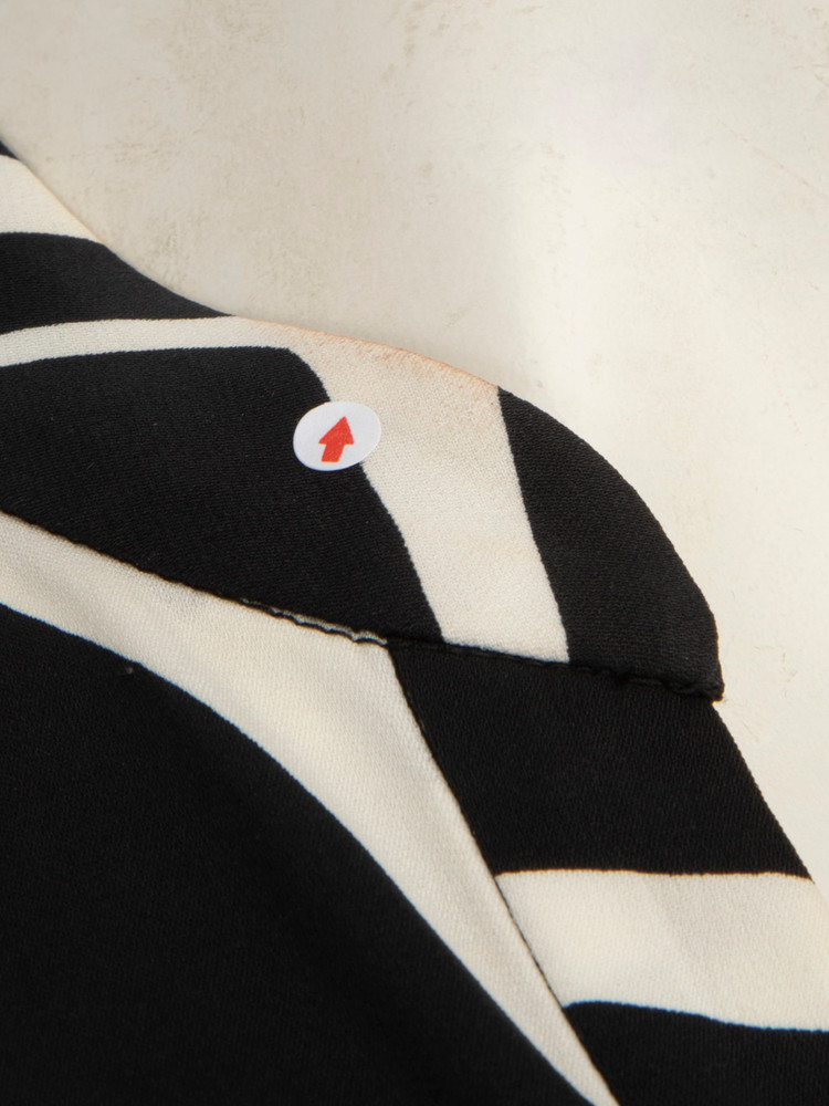 Diane Von Furstenberg Silk Zebra Print Dress