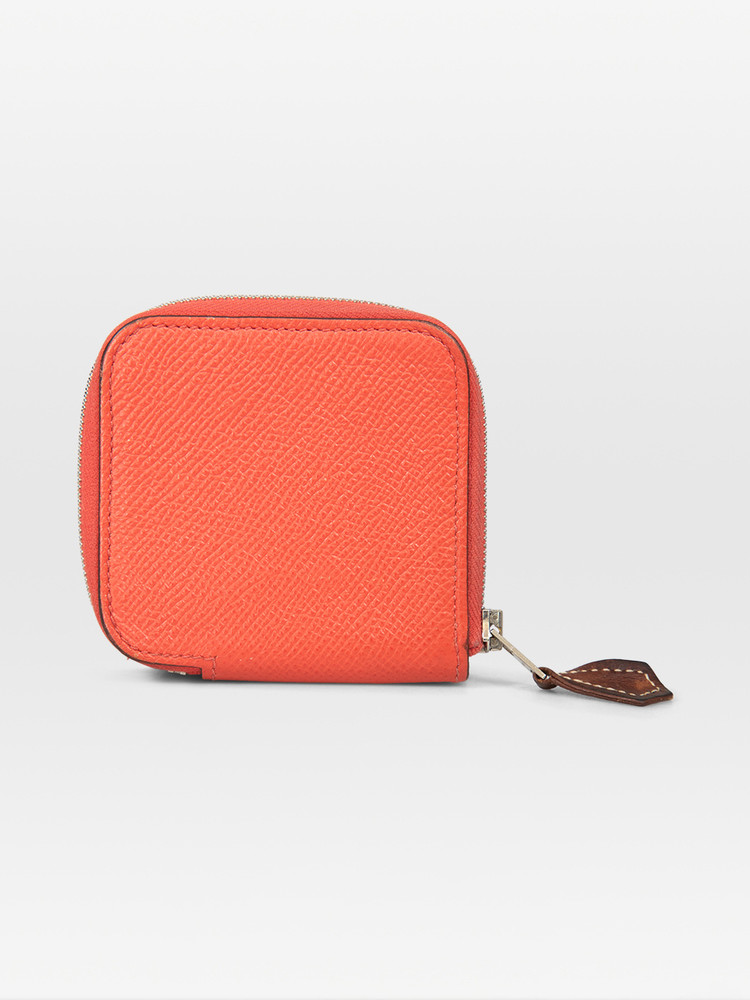 Hermès Salmon Pink Coin Pouch