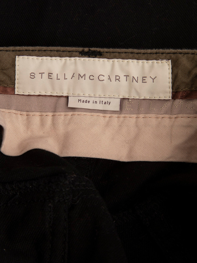 Stella McCartney Black & Grey Denim Panelled Jeans