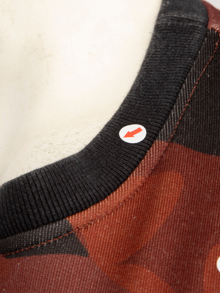 Alexander McQueen Brown & Black Abstract Jumper