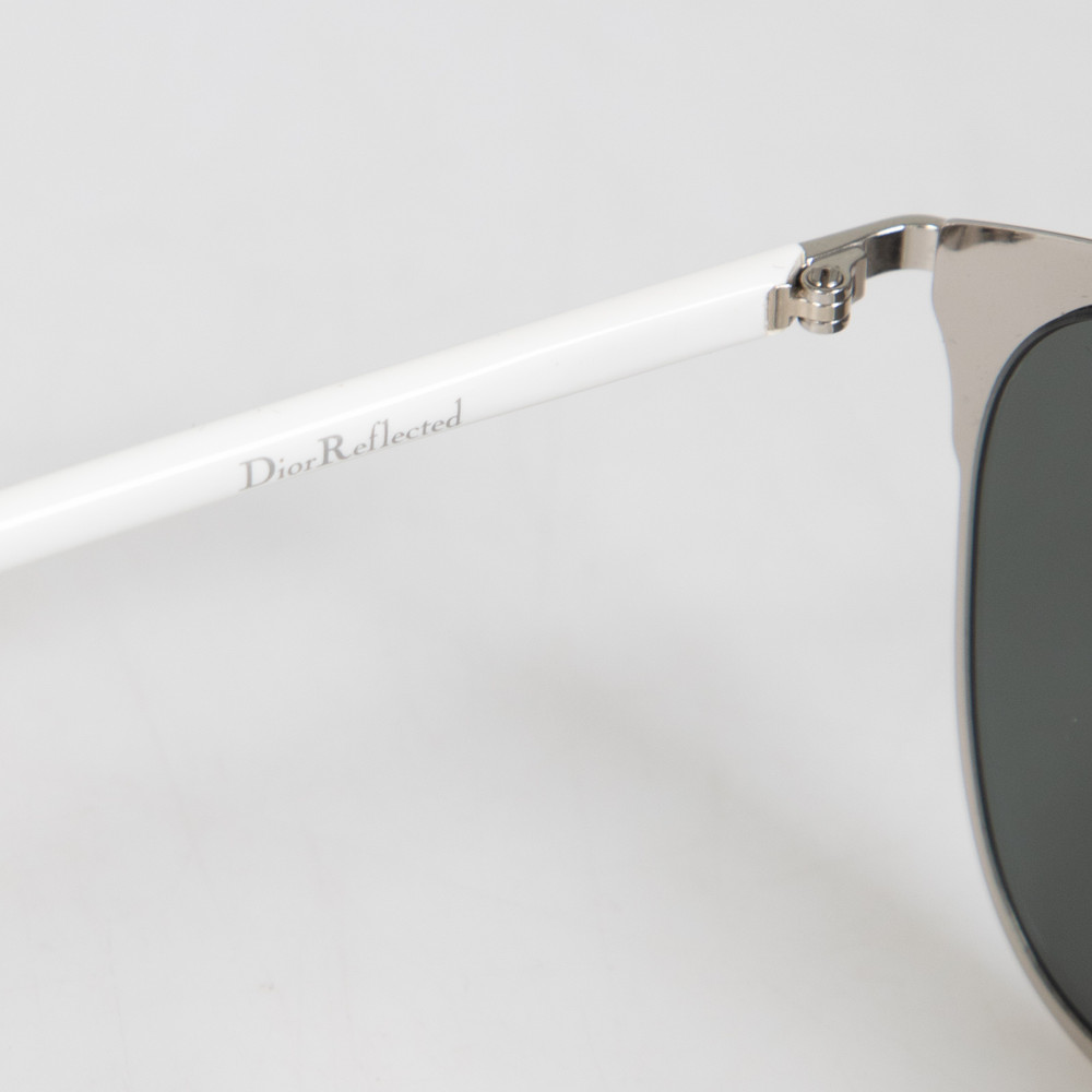 Dior Silver Mirrored Reflected Sunglasses