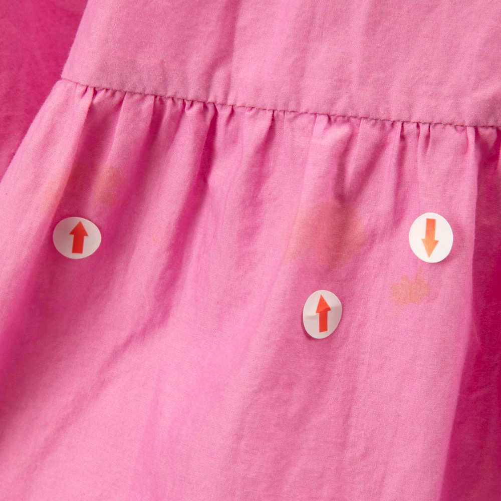 Matteau Pink Tiered Button Up Maxi Dress