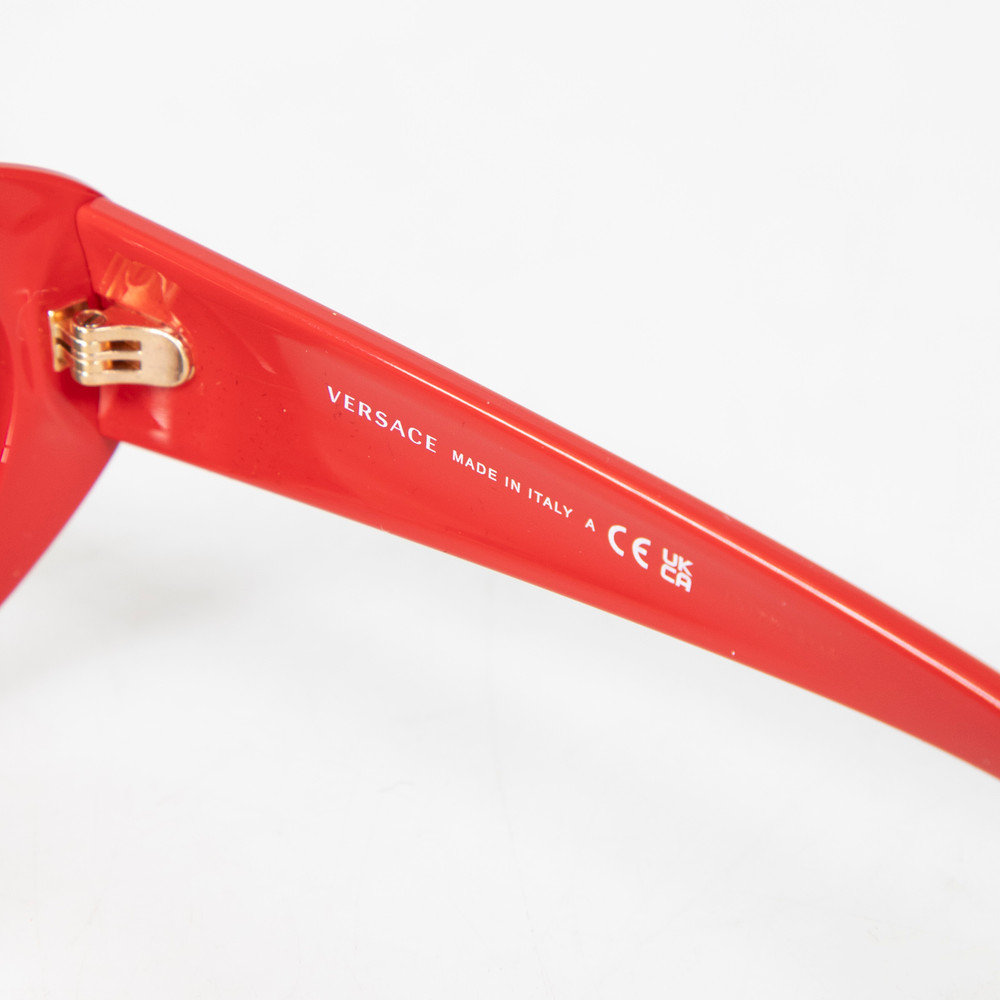 Versace Red Cat Eye Sunglasses