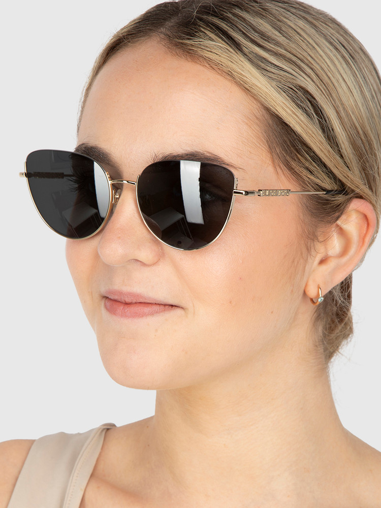 Burberry Black Metal Harper Sunglasses
