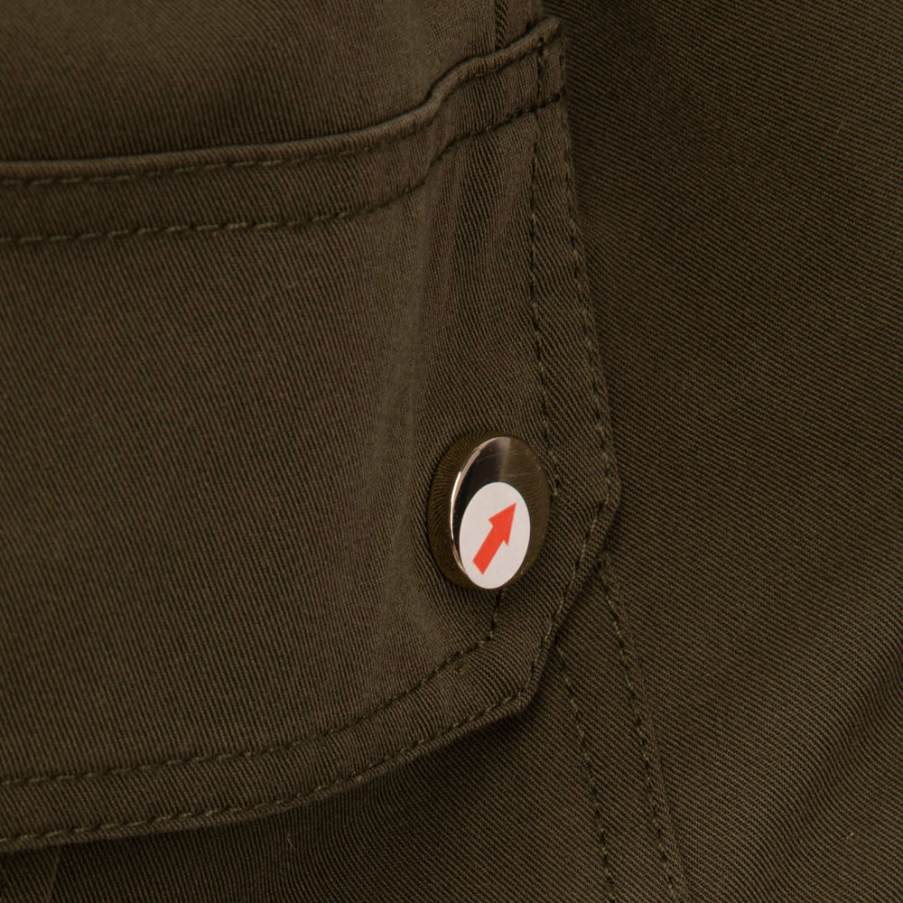 ME+EM Khaki Belted Sleeveless Belted Jumpsuit