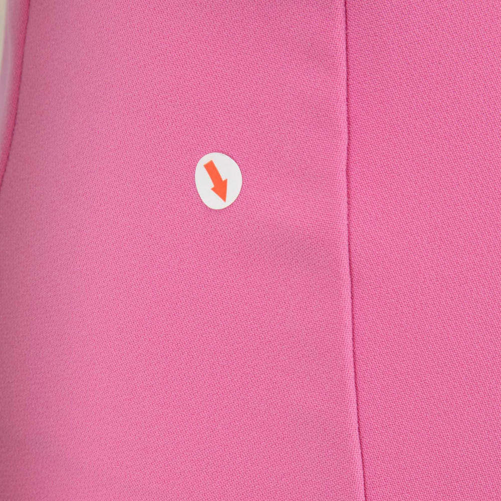 A.W.A.K.E. MODE Pink Midi Flared Skirt