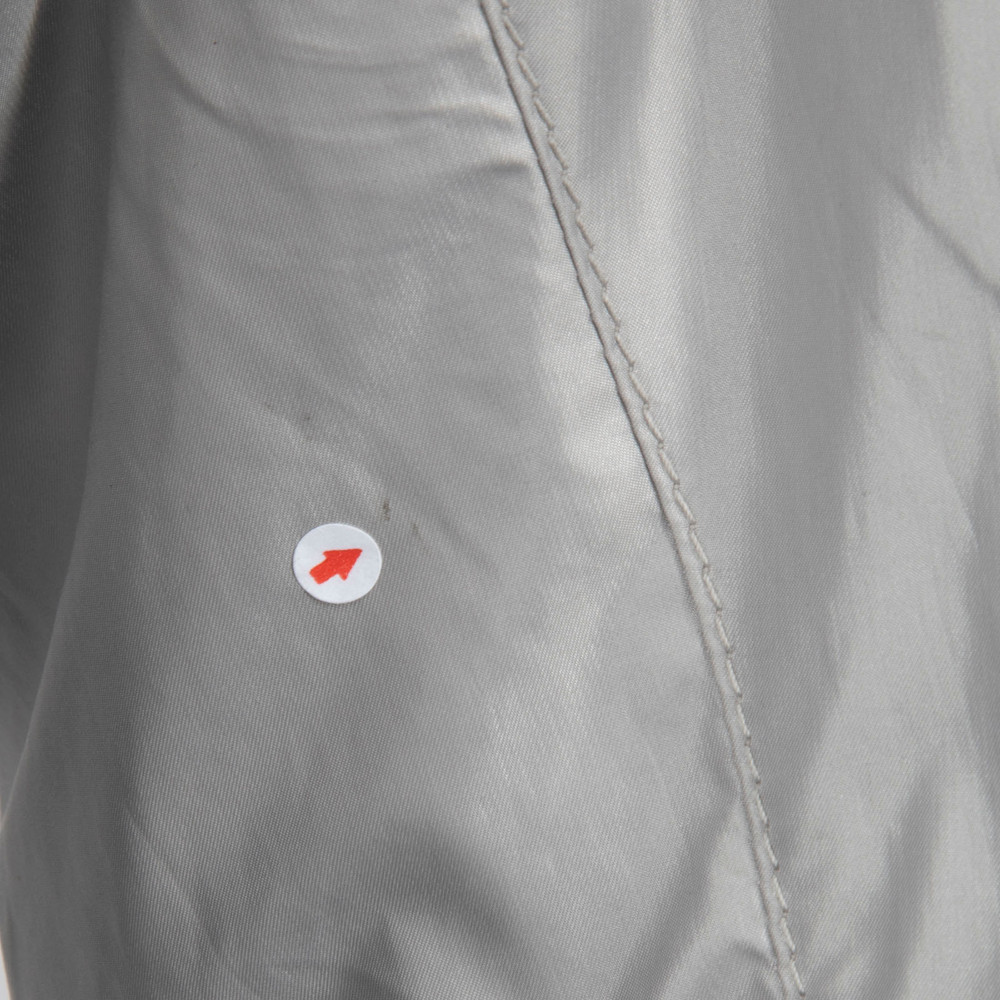 Moncler Grey Racing Zip Up Jacket