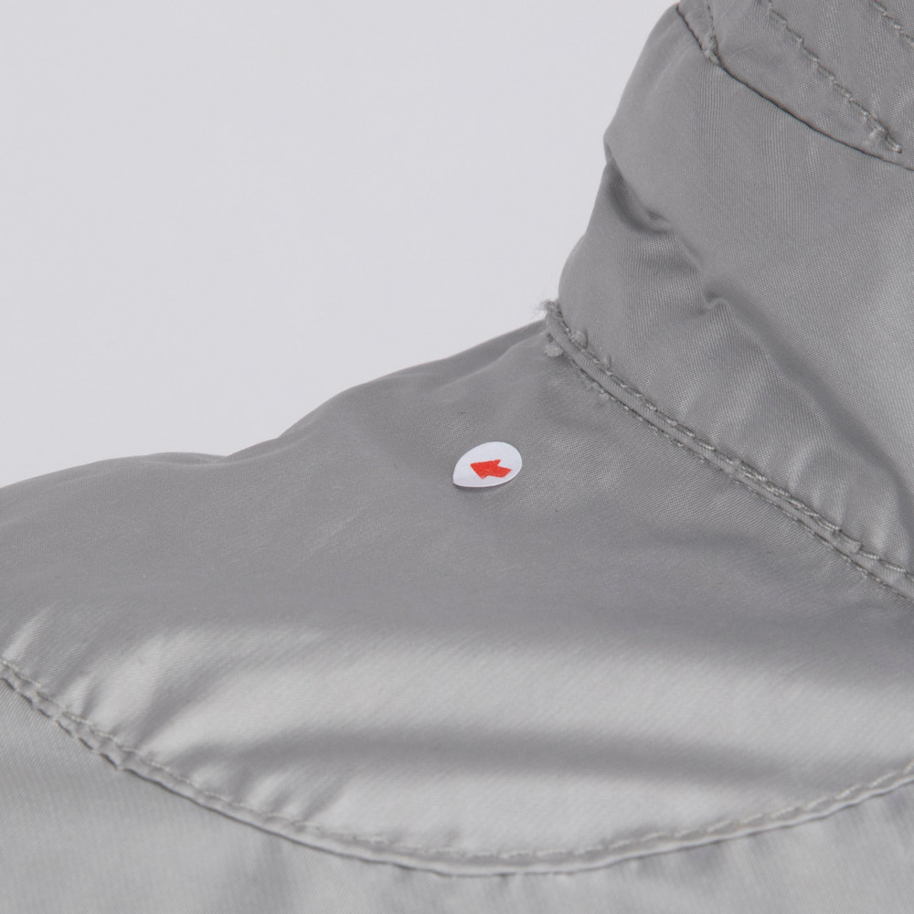 Moncler Grey Racing Zip Up Jacket