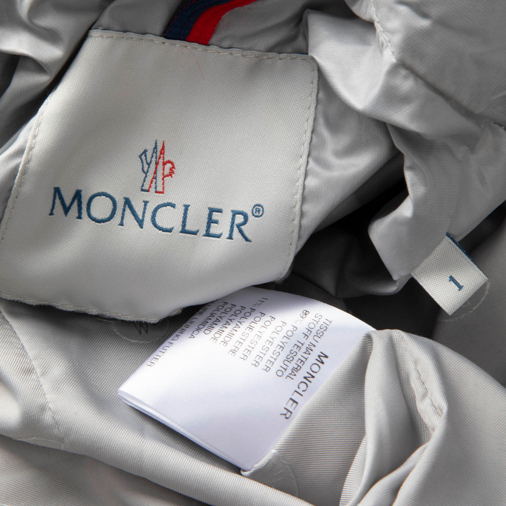 Moncler Grey Racing Zip Up Jacket
