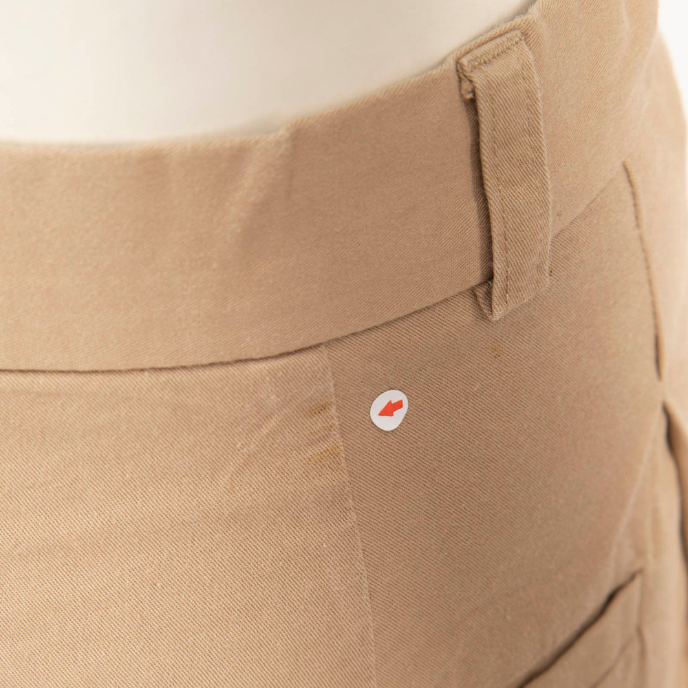 Joseph Beige High Waisted Straight Leg Trousers