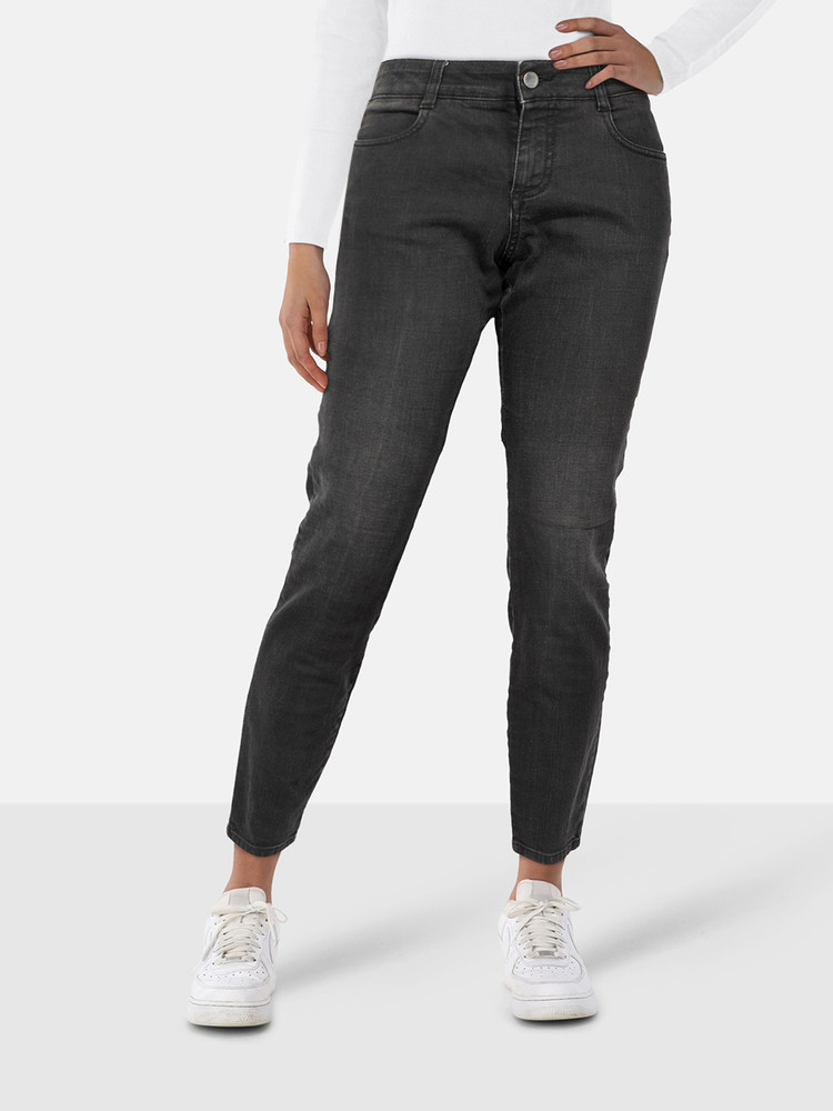 Stella McCartney Black Zip Detail Skinny Jeans