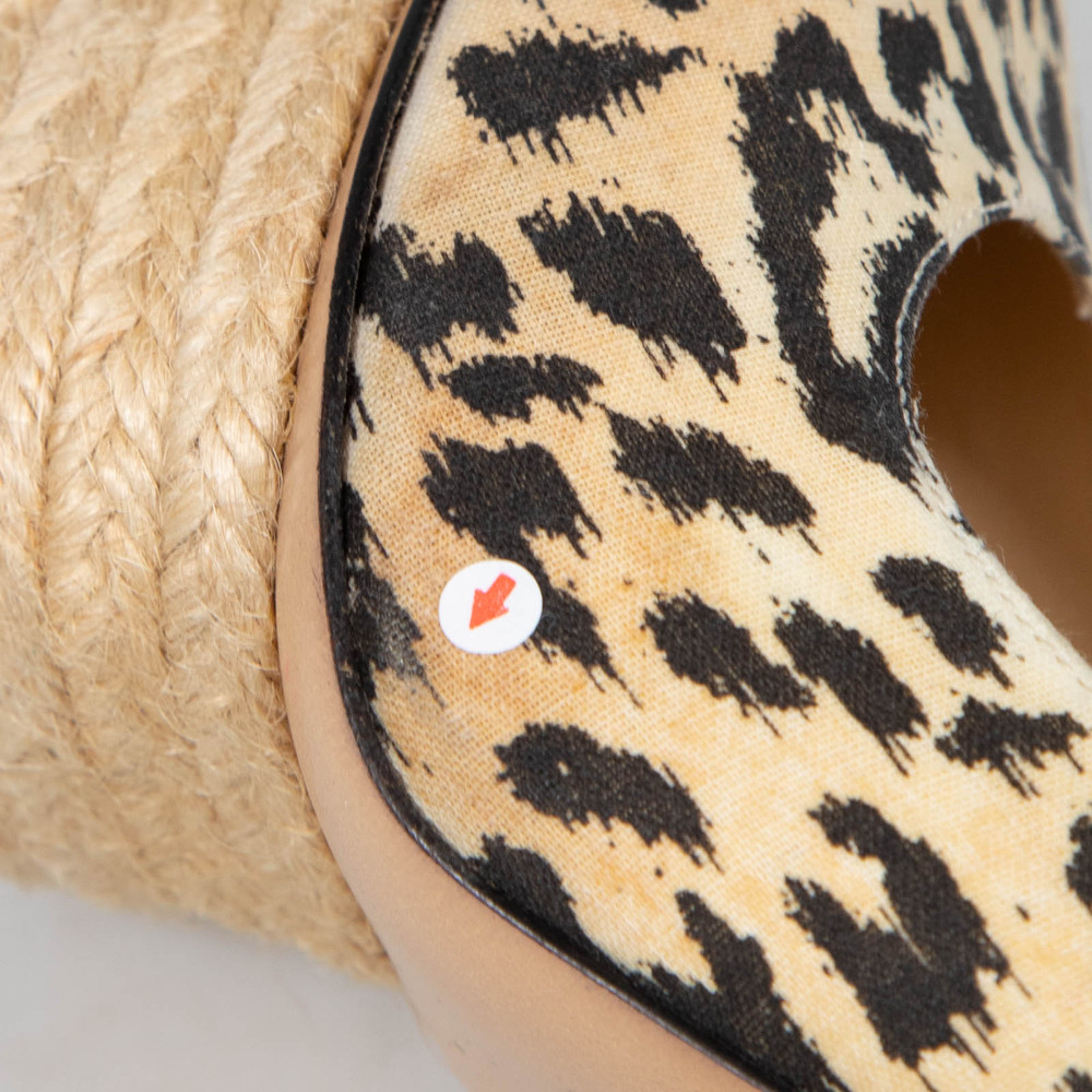 Charlotte Olympia Leopard Print Platform Heels