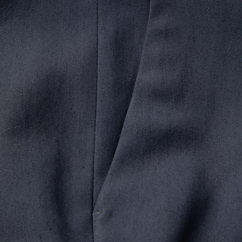 Etro Navy Slim Fit Mid Rise Trousers