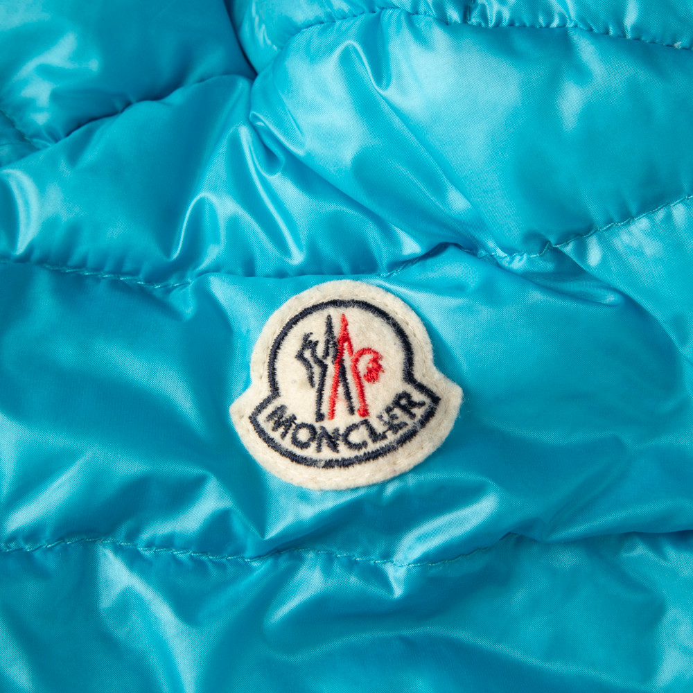 Moncler Blue Down Filled Puffer Jacket