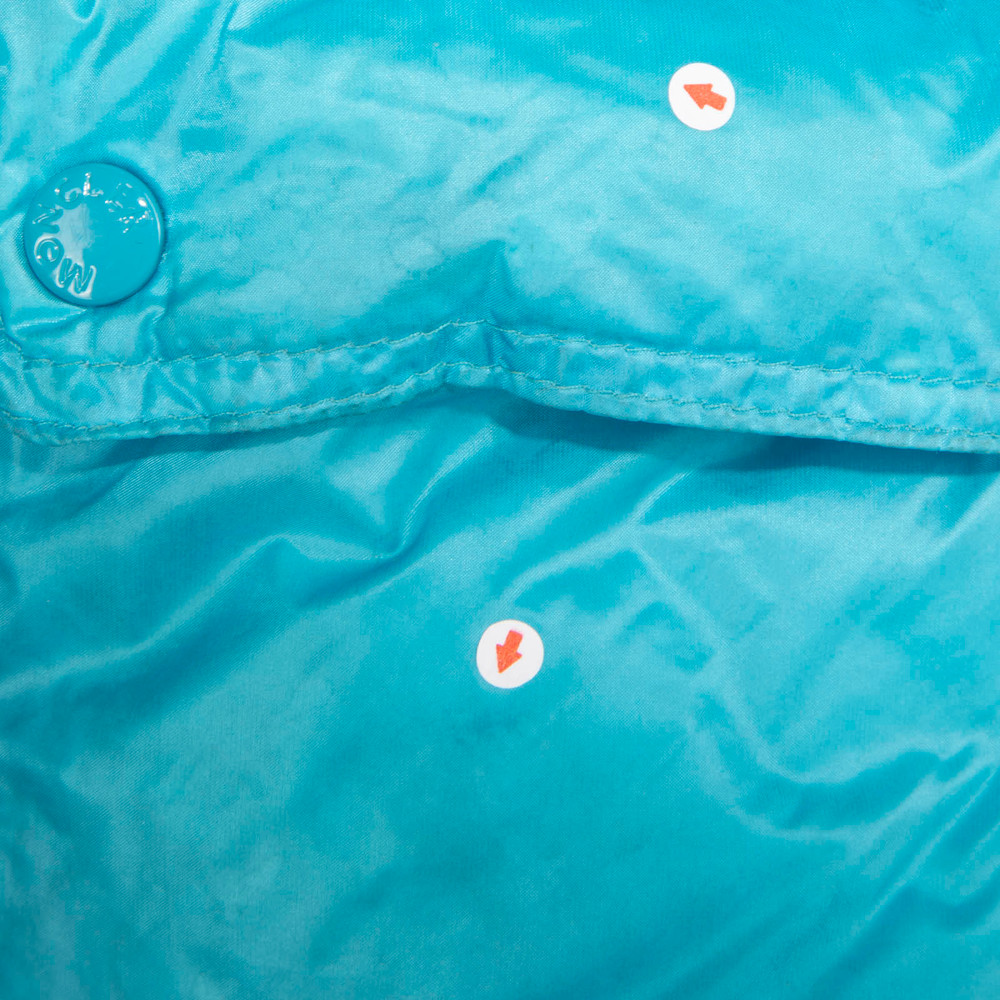Moncler Blue Down Filled Puffer Jacket