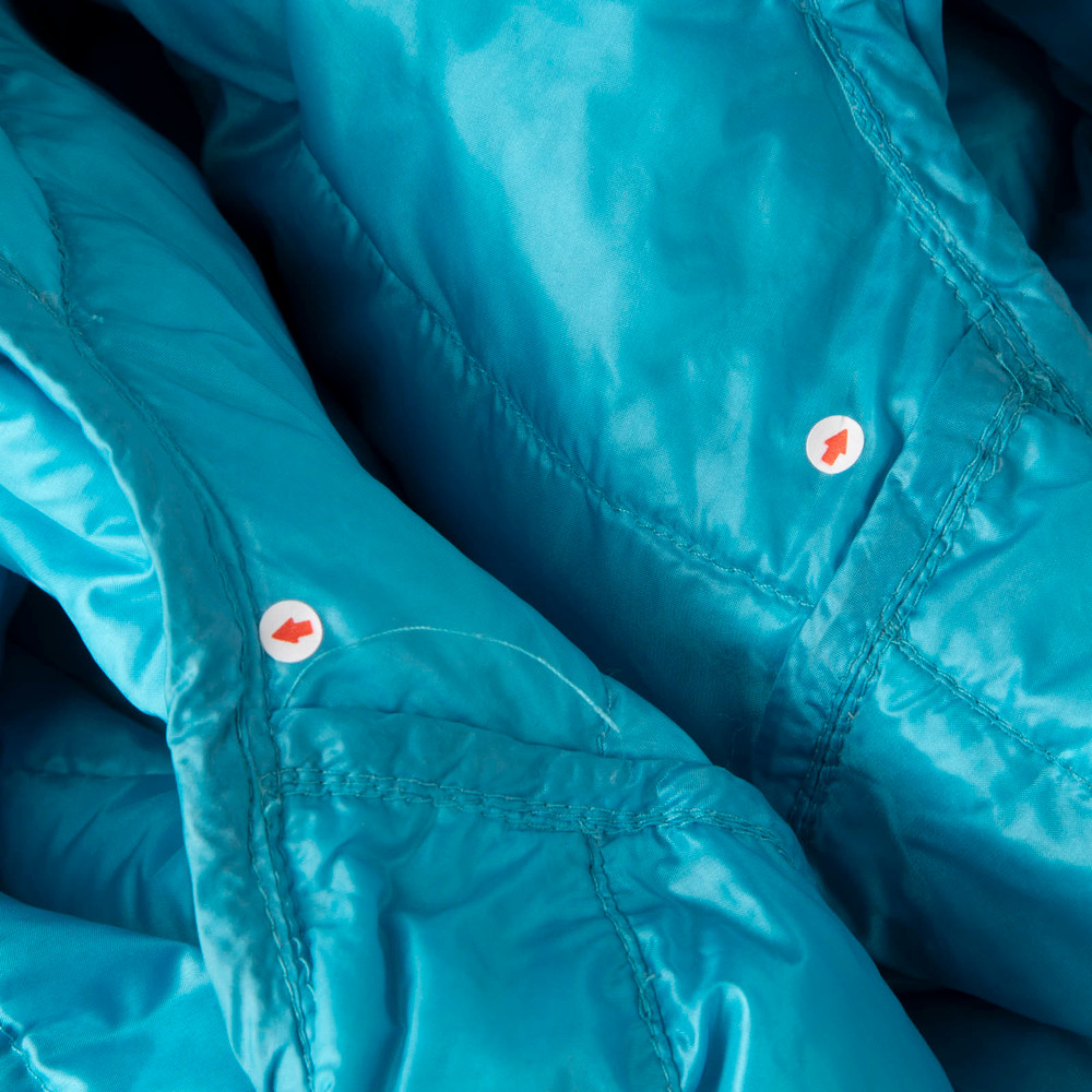 Moncler Blue Down Filled Puffer Jacket