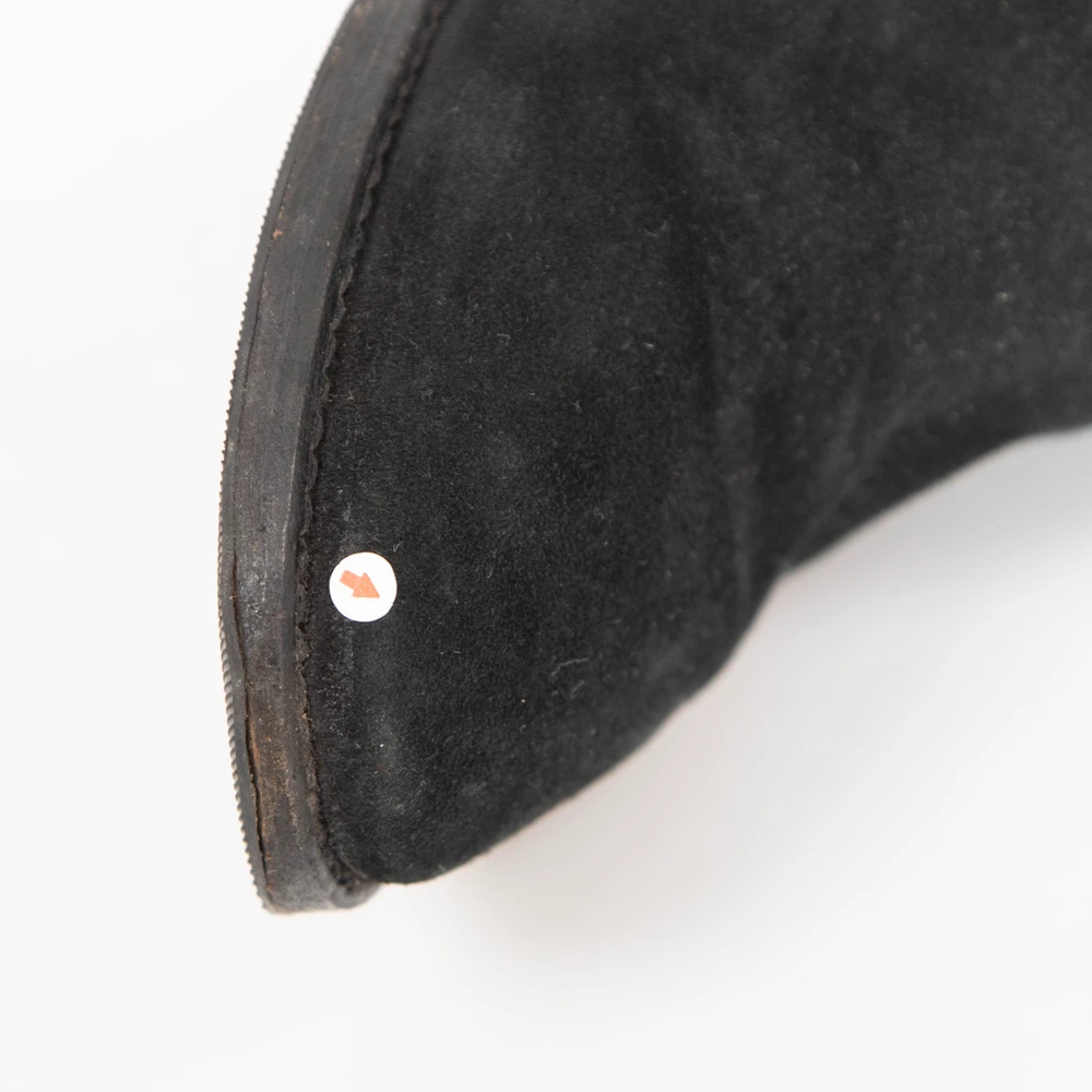 Isabel Marant Isabel Marant Étoile Black Suede Ankle Cowboy Boots