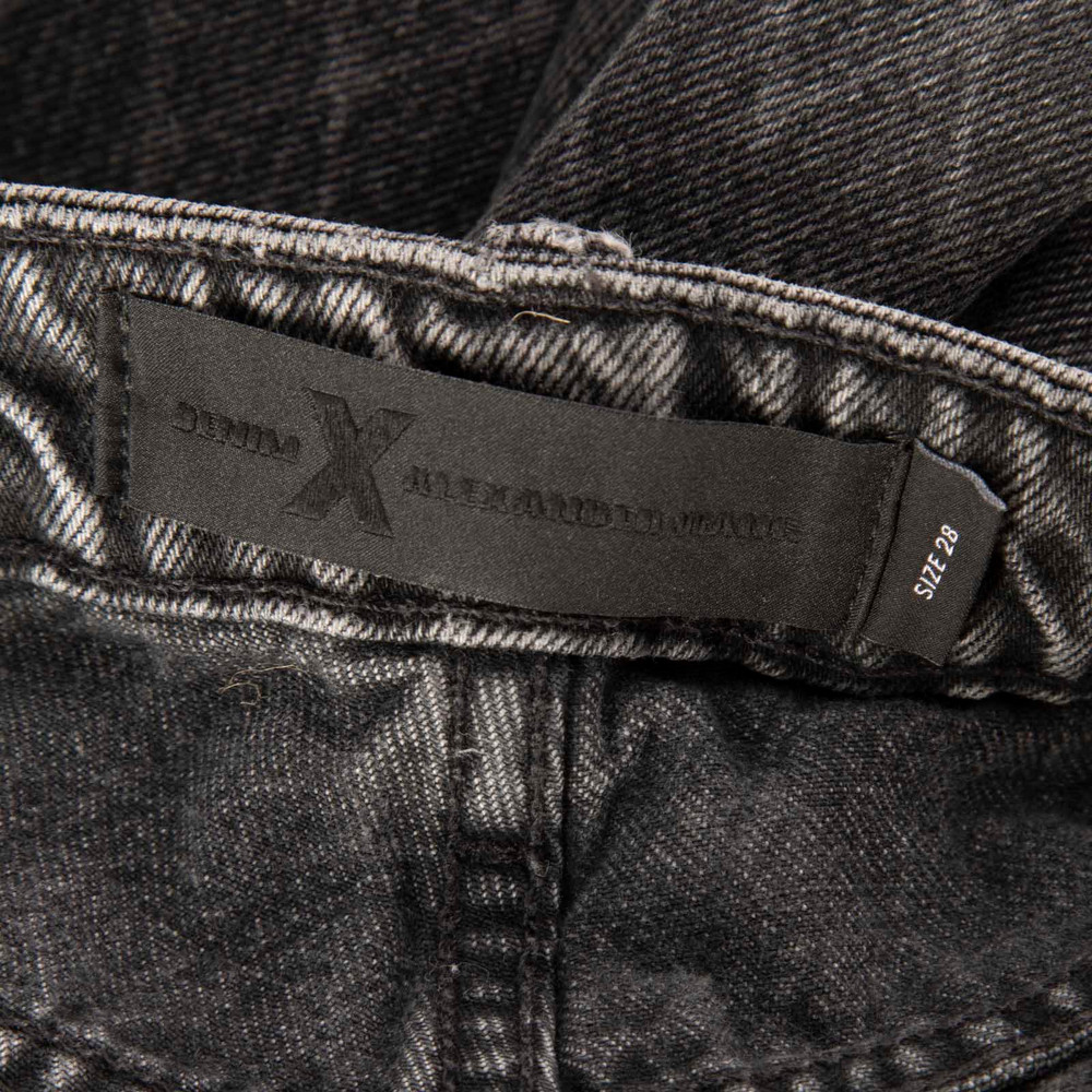 Alexander Wang Denim x Alexander Wang Black Distressed Jeans