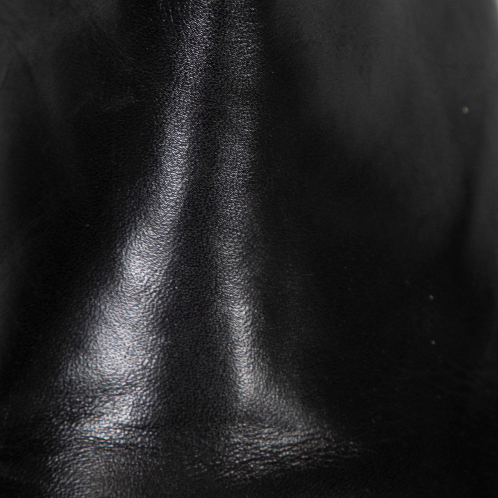 Lambertson Truex Black Knee High Square Toe Boots