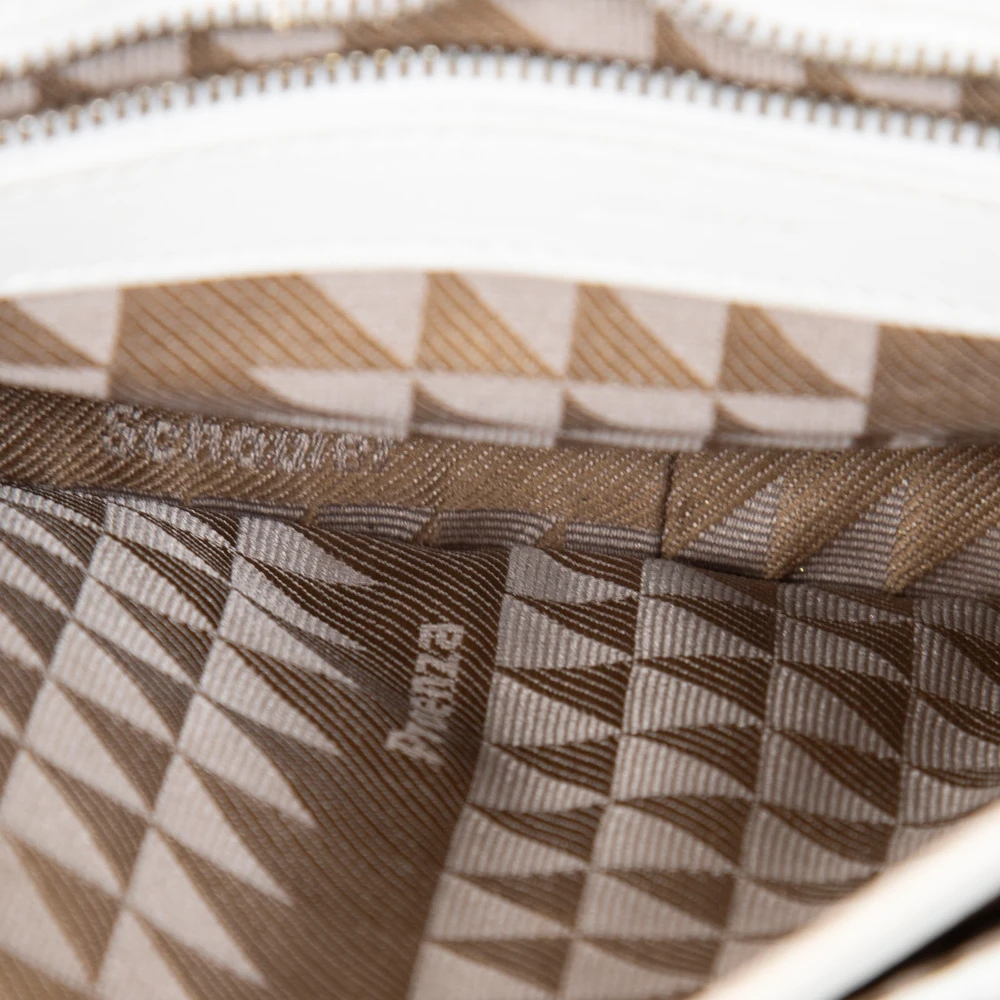 Proenza Schouler White Leather P11 Clutch Bag