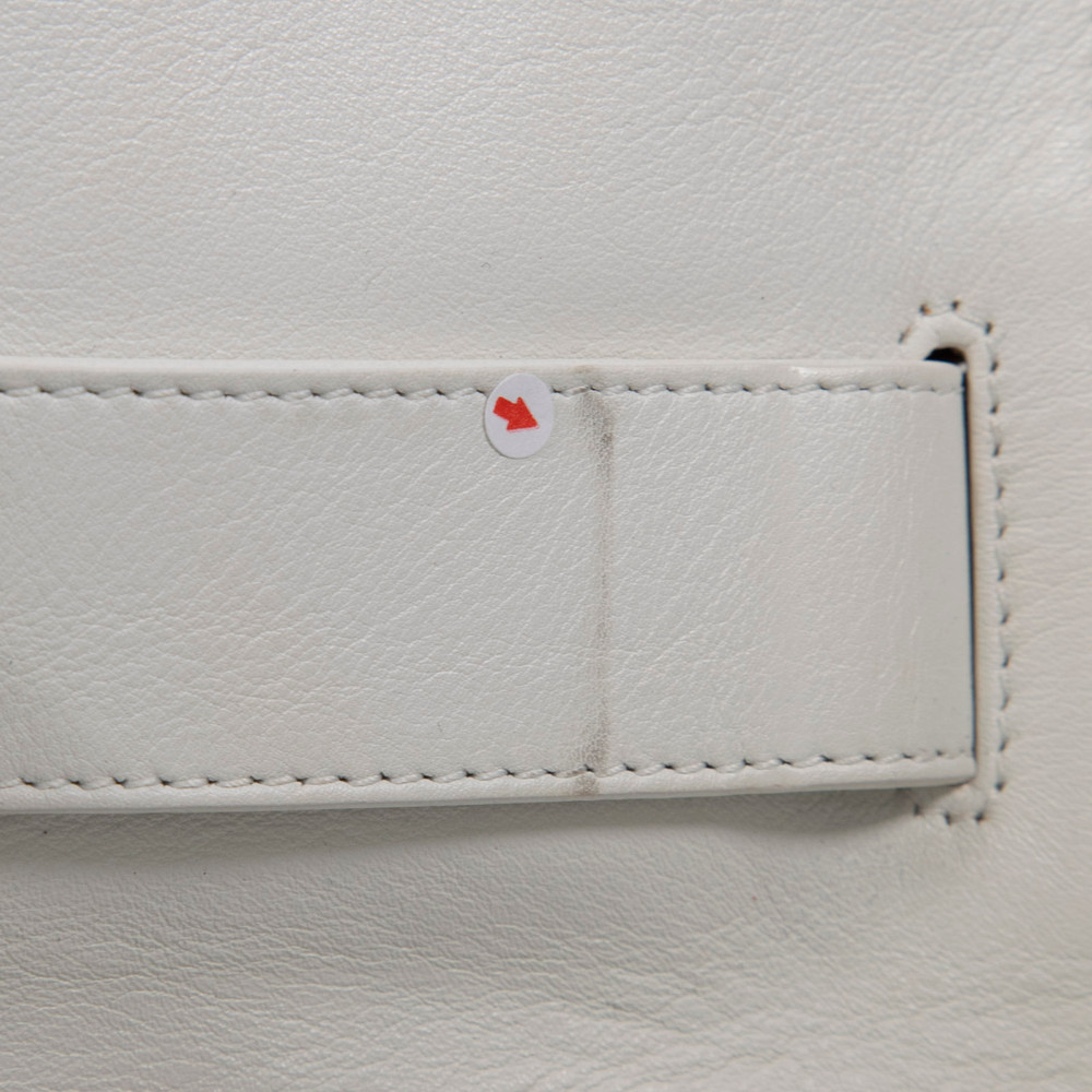 Proenza Schouler White Leather P11 Clutch Bag