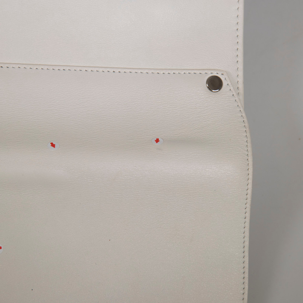 Proenza Schouler White Leather P11 Clutch Bag