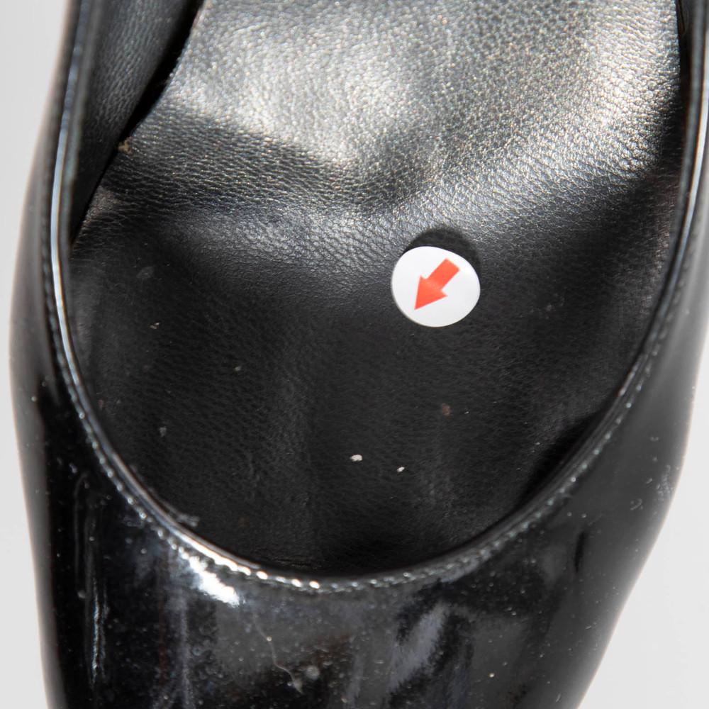 Stuart Weitzman Stuart Weitzman for Russell & Bromley Black Patent Pumps