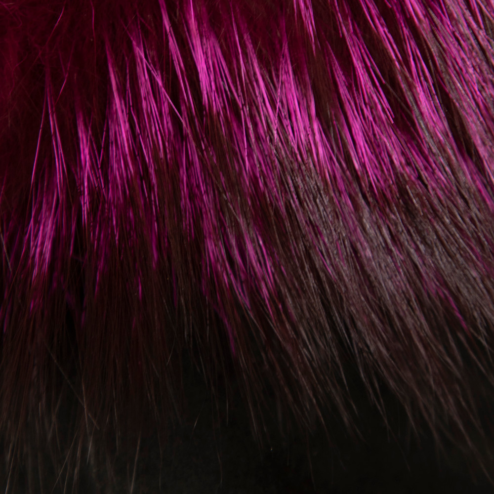 Gianmarco Lorenzi Black Suede & Purple Fox Boots